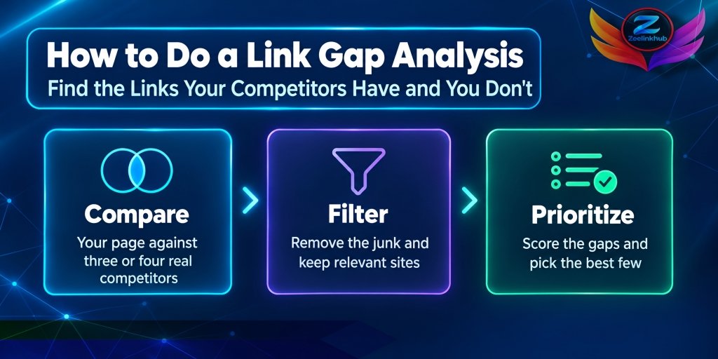 How to Do a Link Gap Analysis: Find the Links Your Competitors Have and You Don’t