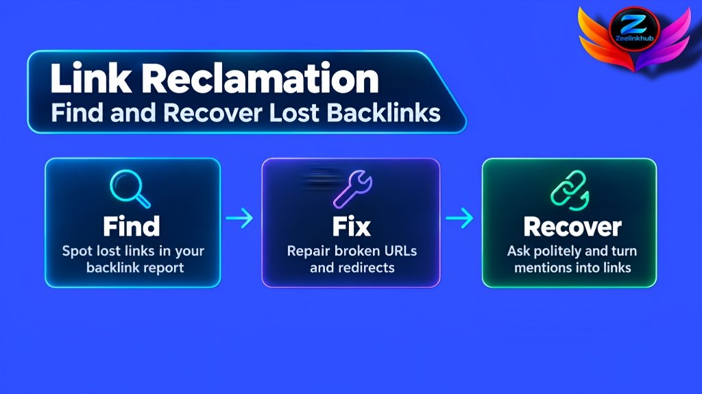 Link reclamation: find, fix and recover lost backlinks