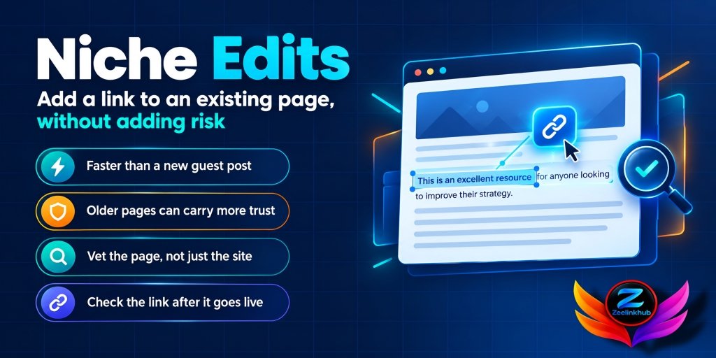 Niche Edits: How They Work and Whether They’re Worth the Risk