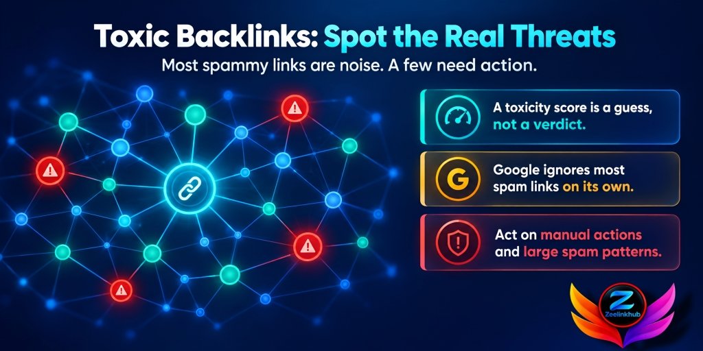 Toxic Backlinks: How to Find Them and When to Actually Worry